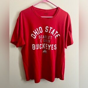 Men’s Ohio State Buckeyes Red T-Shirt